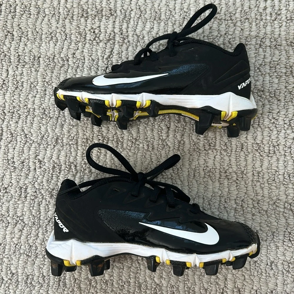 Nike Vapor Ultrafly Keystone Baseball Cleats Black Size 10 Youth‎